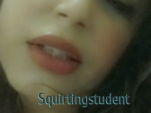 Squirtingstudent